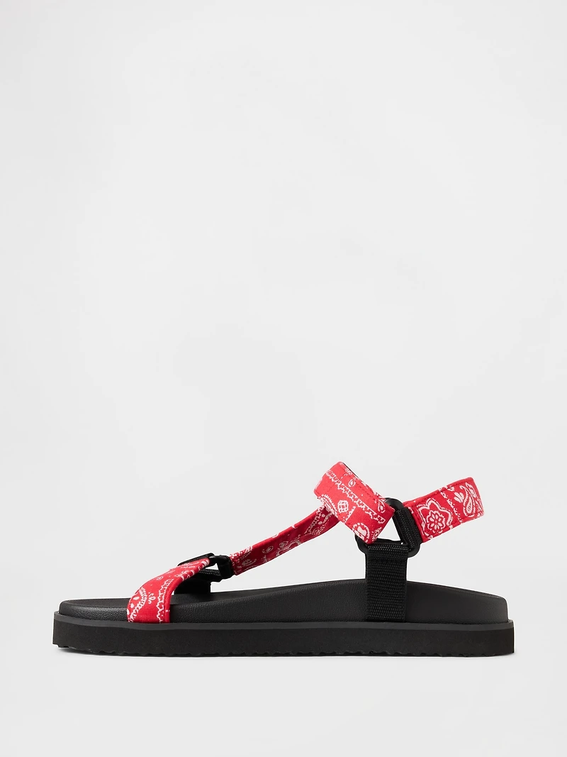 Kids Canvas Strap Sandals
