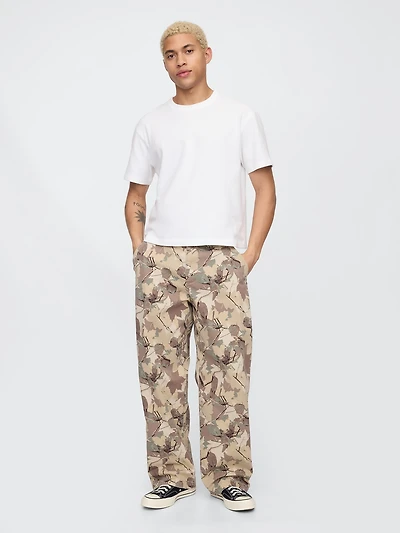 Twill Camo Utility Khakis