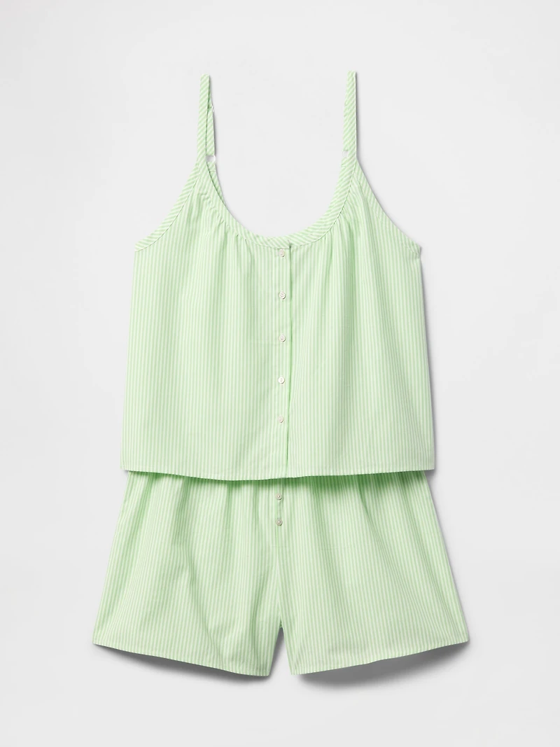 Poplin PJ Short Set