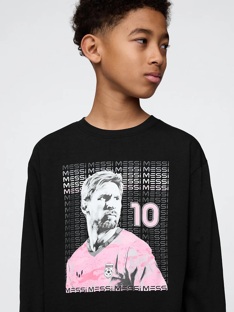 Kids Messi Graphic T-Shirt