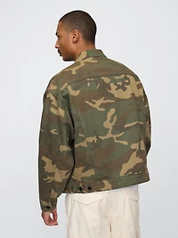Camo Icon Denim Jacket