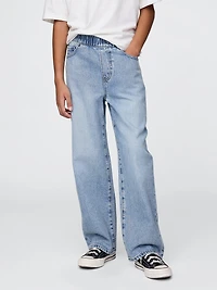 Kids UltraSoft Pull-On Baggy Jeans