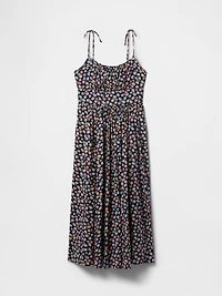 Tie-Strap Cami Midi Dress