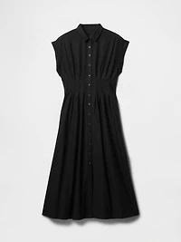 Poplin Midi Shirtdress