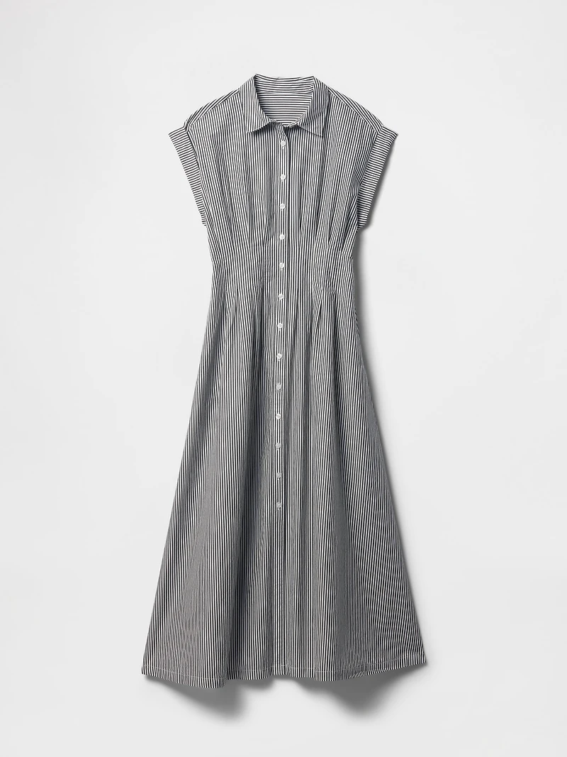 Poplin Midi Shirtdress