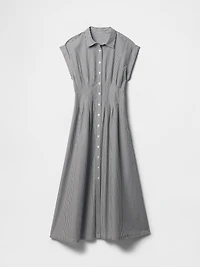 Poplin Midi Shirtdress