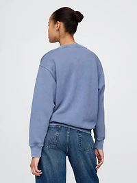 VintageSoft Gap Logo Tunic Sweatshirt