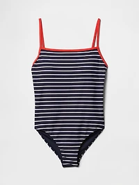 Square-Neck One-Piece Swimsuit