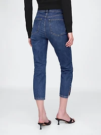 High Rise Capri Jeans