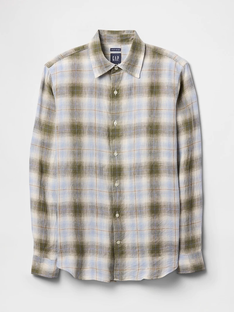 100% Linen Classic Shirt