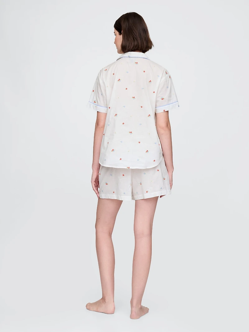 Embroidered PJ Boxer Shorts