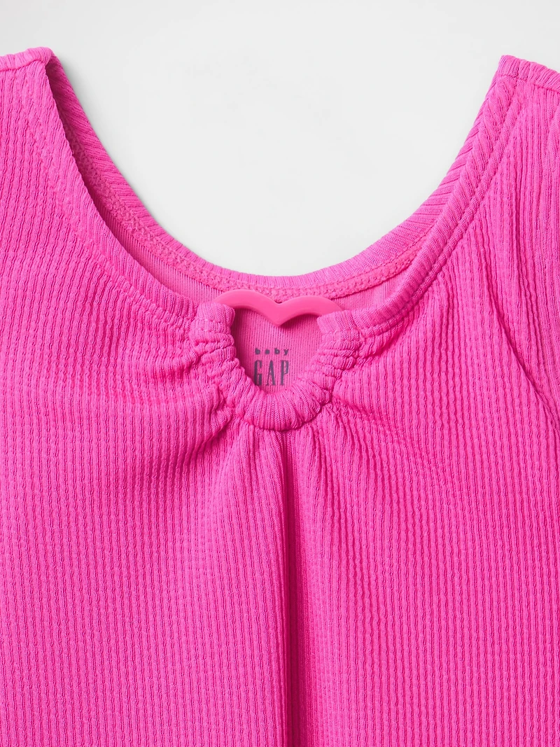 Baby & Toddler Rib One-Piece Swimsuit
