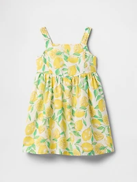 Baby & Toddler Linen-Cotton Lemon Dress
