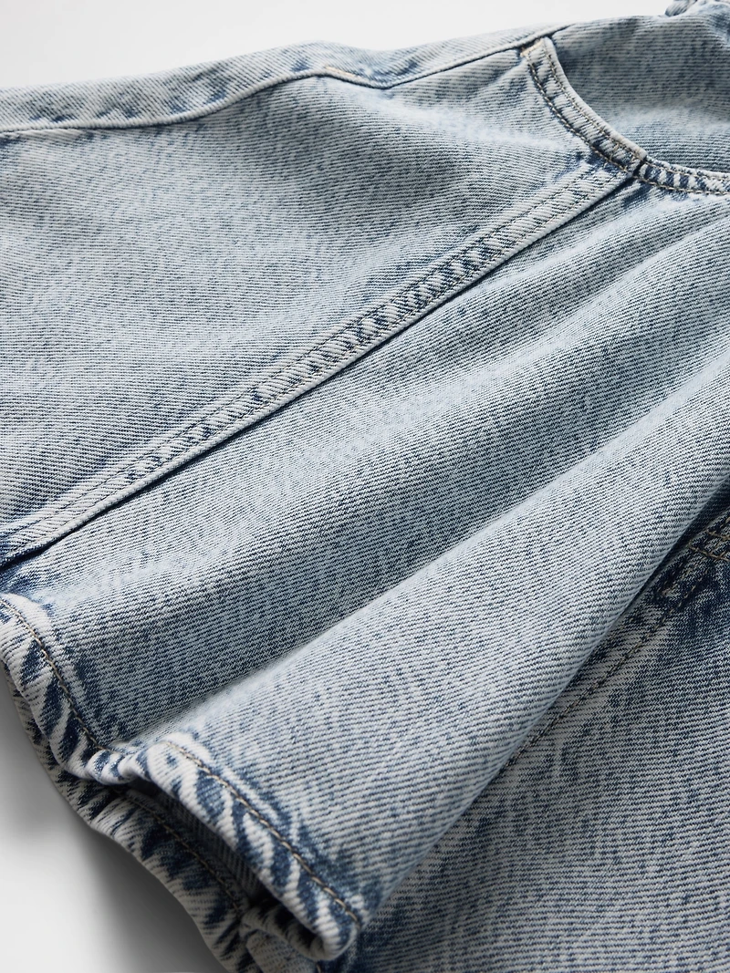 Kids UltraSoft Denim Circle Skirt