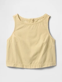 UltraSoft Denim Shell Tank Top