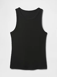 Modern Rib Halter Tank Top