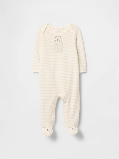 Baby First Favorites Supima® Footed One-Piece