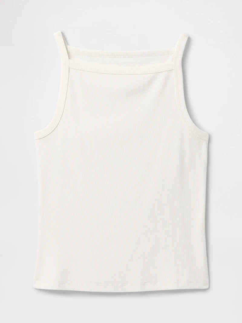 Modern Apron-Neck Tank Top
