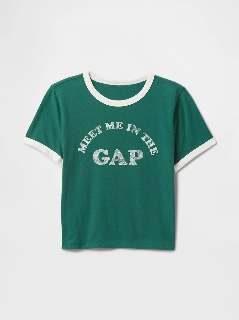 Cotton Jersey Logo Baby T-Shirt