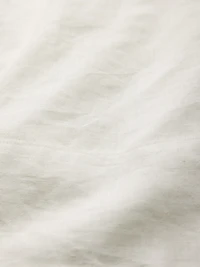 Linen-Blend Mini Shift Dress