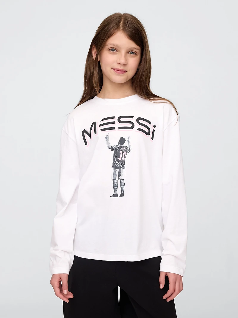 Kids Messi Graphic T-Shirt