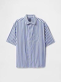 Organic Cotton Oversized Poplin Shirt