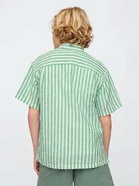Kids Linen-Cotton Relaxed Shirt
