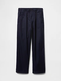 Twill Parachute Baggy Pants