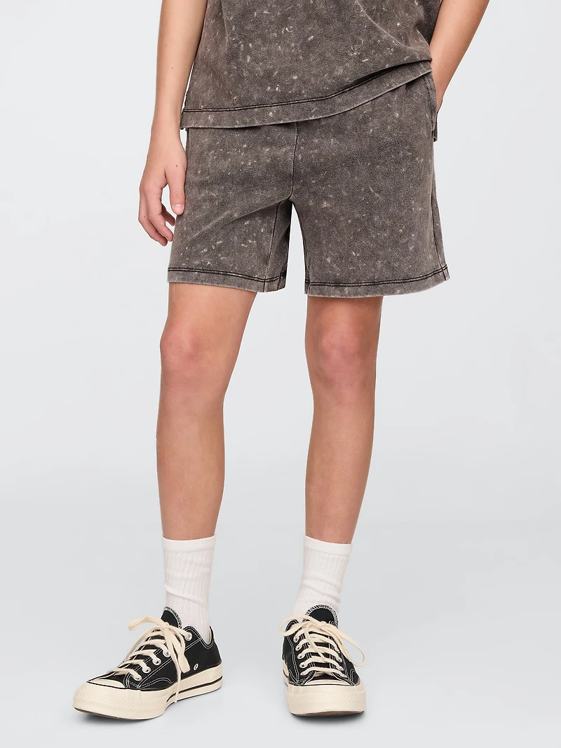 Kids 5" Washed Easy Shorts
