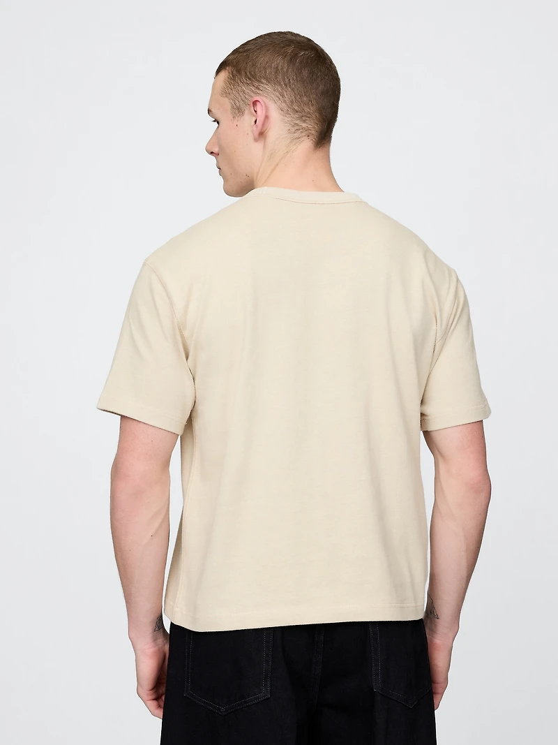 Adult Heavyweight Crop T-Shirt