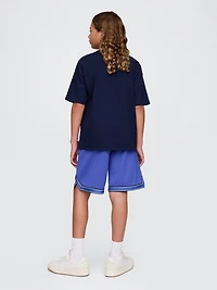 Kids GapFit 8.5" Mesh Pull-On Shorts