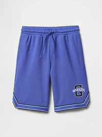 Kids GapFit 8.5" Mesh Pull-On Shorts