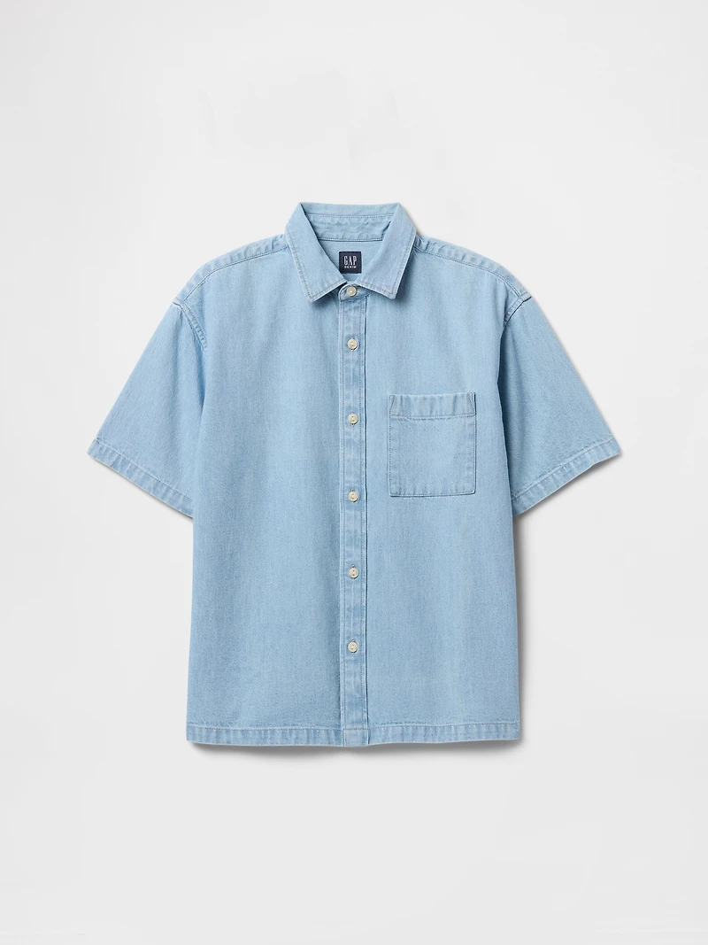 Kids Denim Shirt