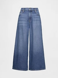 Mid Rise UltraSoft Baggy Crop Jeans