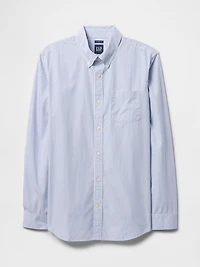 Organic Cotton Poplin Classic Shirt