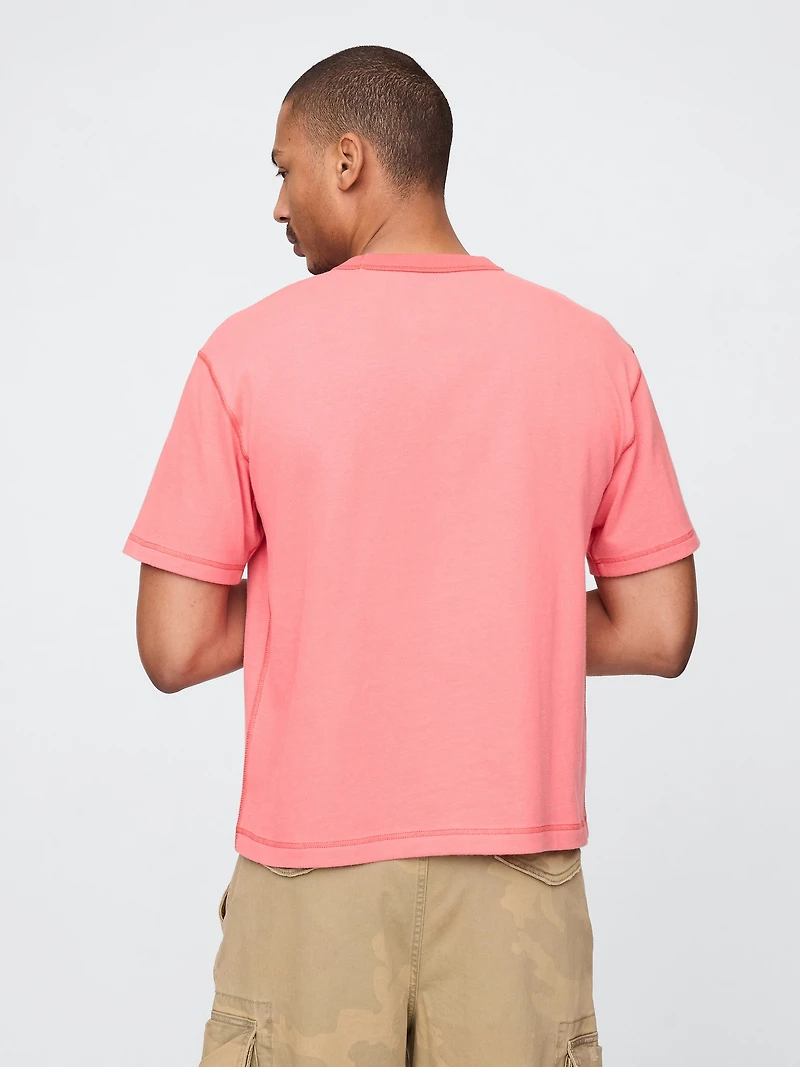 Adult Heavyweight Crop T-Shirt