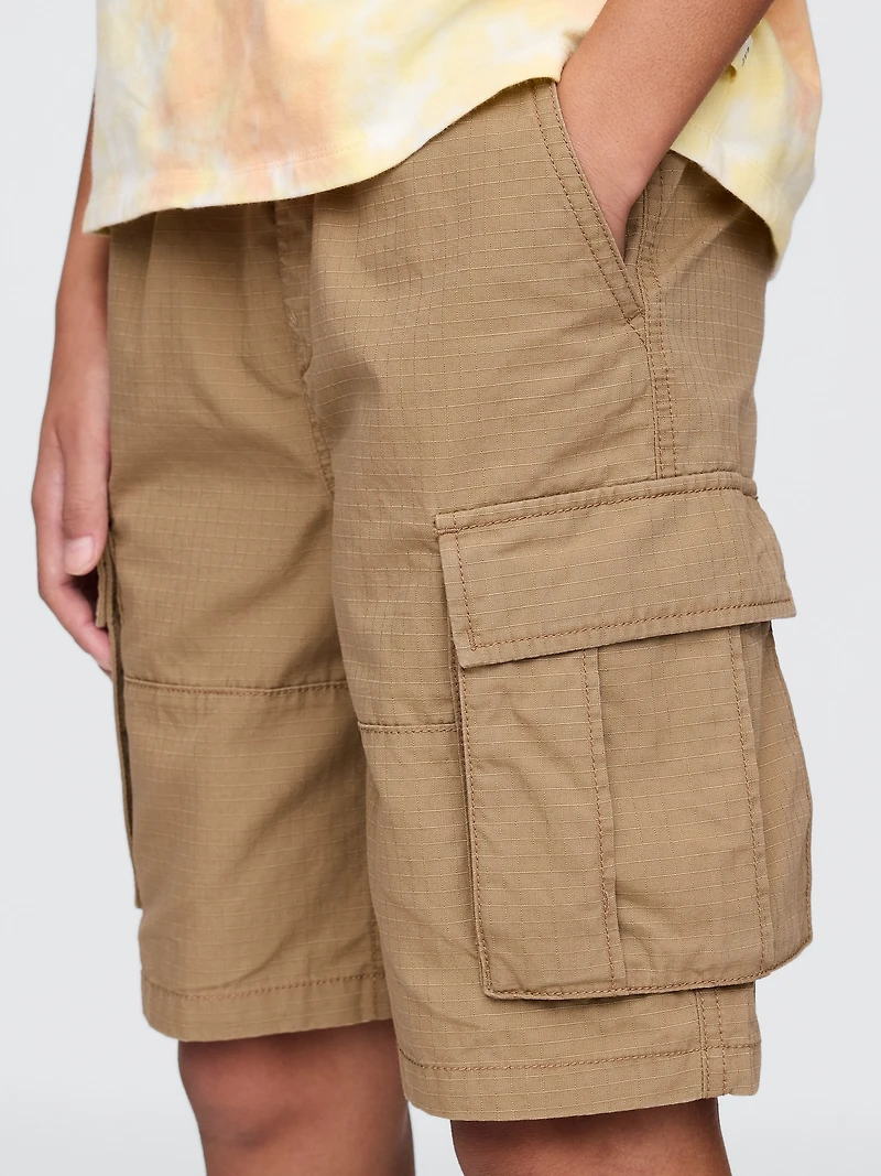 Kids 7.5" Ripstop Easy Cargo Shorts