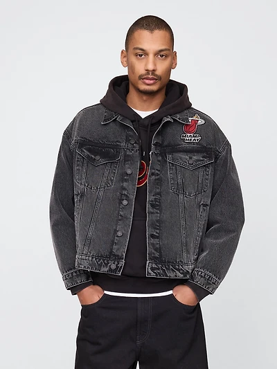 NBA Miami Heat Icon Denim Jacket
