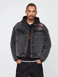NBA Miami Heat Icon Denim Jacket