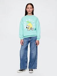 Kids Graphic Tunic Sweatshirt
