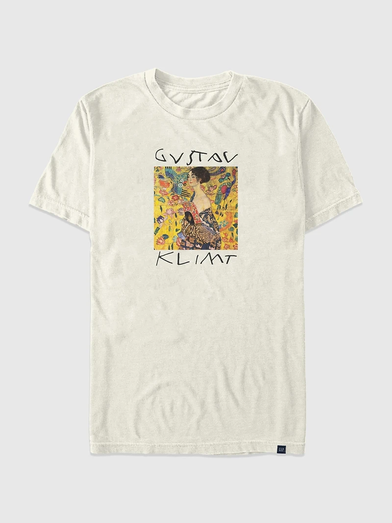 Gustav Klimt Fine Art Oversized Graphic T-Shirt