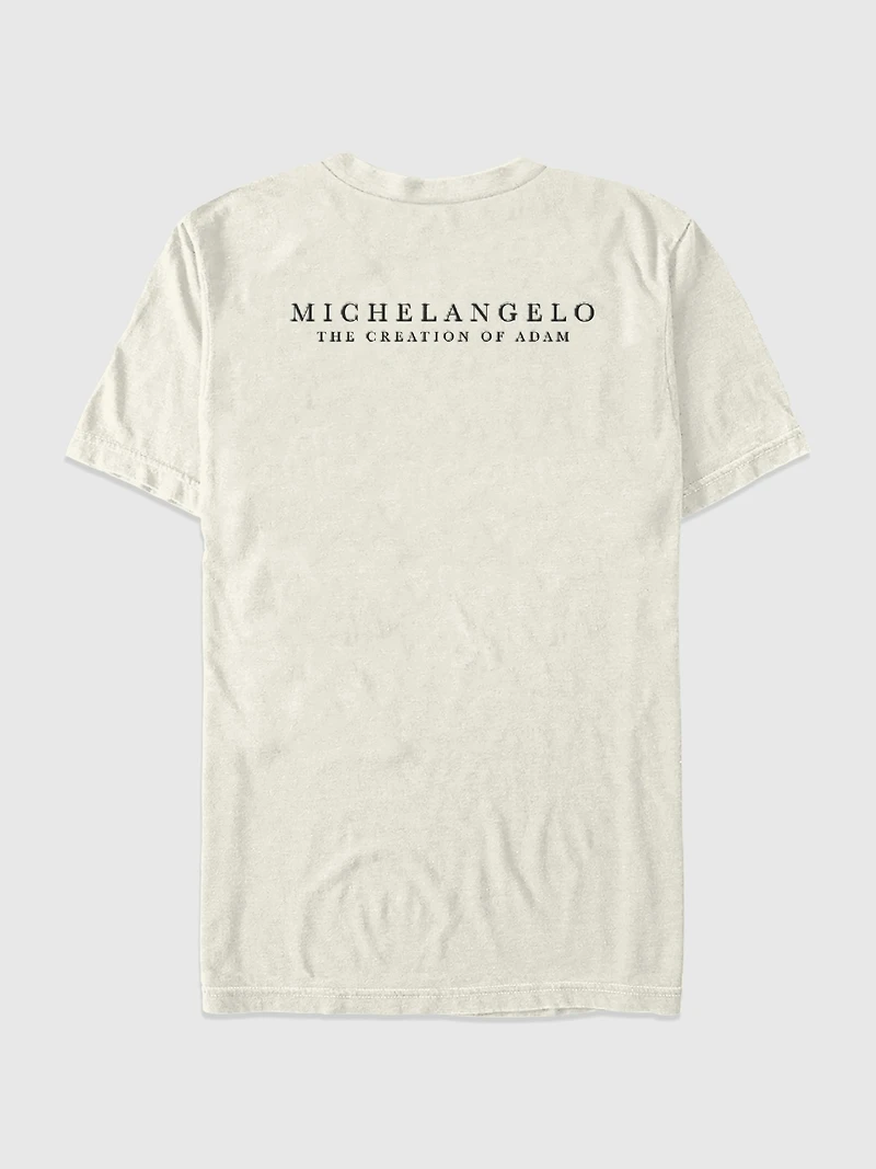 Michelangelo Creation Oversized Graphic T-Shirt