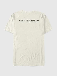 Michelangelo Creation Oversized Graphic T-Shirt