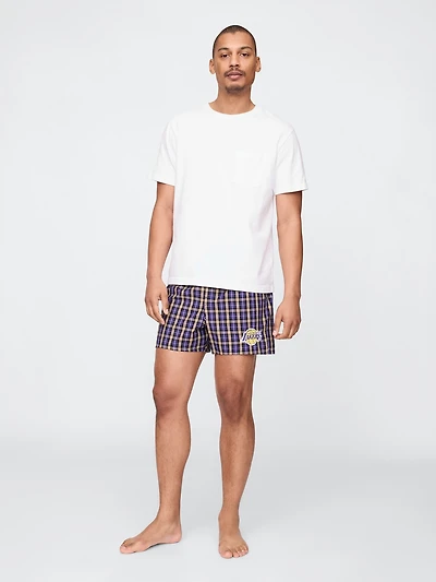 NBA Los Angeles Lakers Logo Boxers