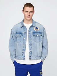 NBA Golden State Warriors Icon Denim Jacket