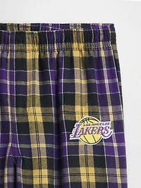 Kids NBA Los Angeles Lakers Flannel PJ Pants