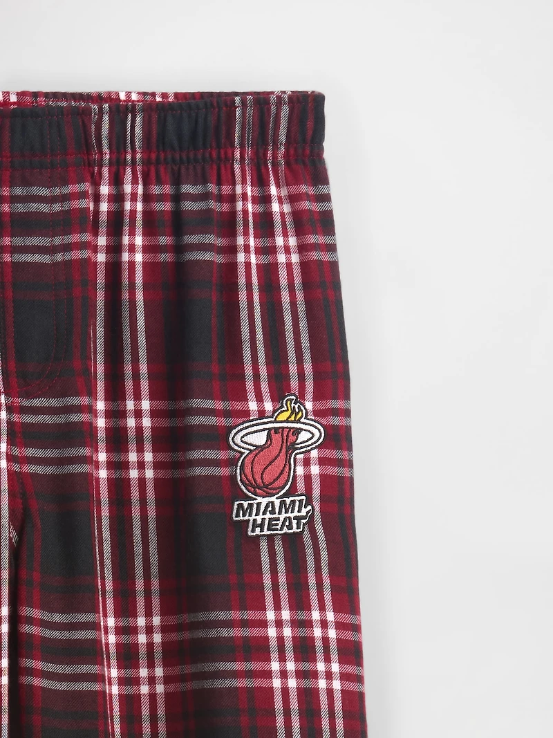Kids NBA Miami Heat Flannel PJ Pants