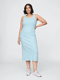 Rib Midi Tank Dress
