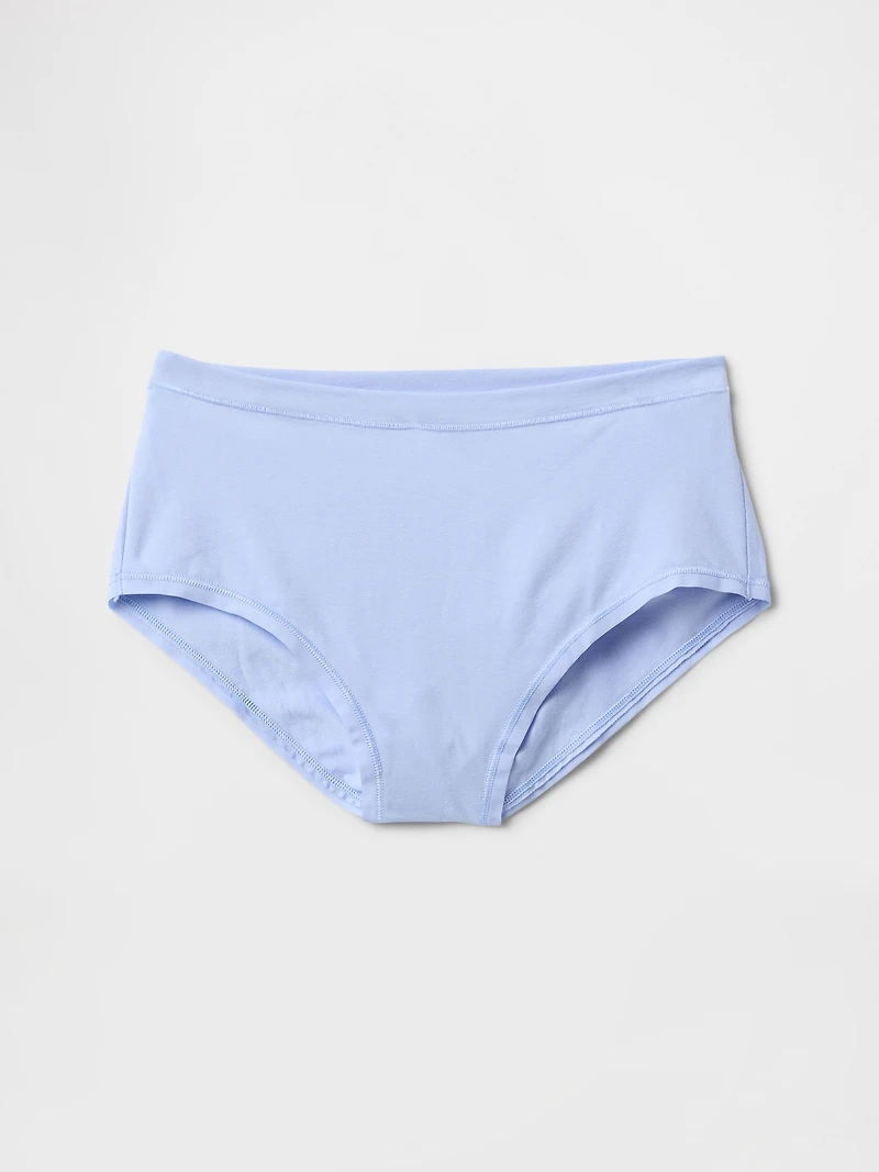 Organic Stretch Cotton High Rise Bikini