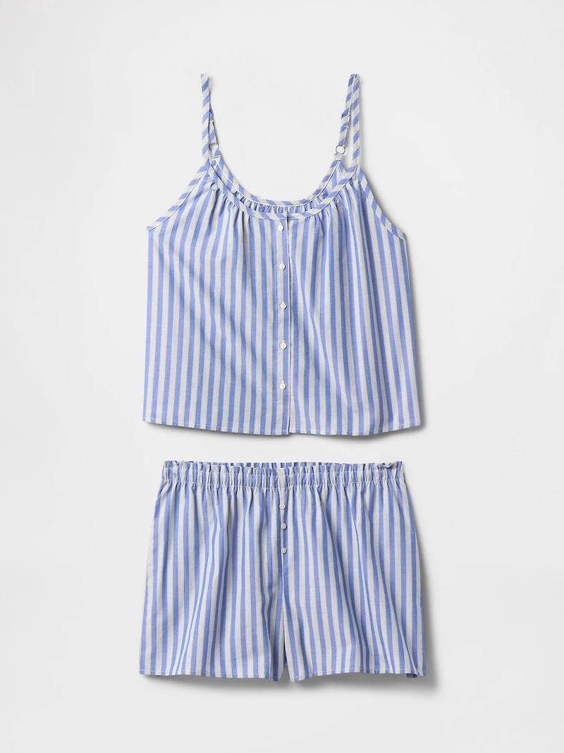 Poplin PJ Short Set